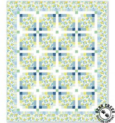 Buttercup Sunspots Free Quilt Pattern