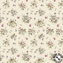 Marcus Fabrics Wild Flowers Petite Floral Cream Marcus Fabrics Wild Flowers Petite Floral Cream