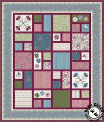 Flower and Vine Free Quilt Pattern