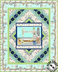 Sew Little Time (Green) Free Quilt Pattern