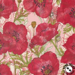 Moda Superbloom Poppy Carnation Moda Superbloom Poppy Carnation