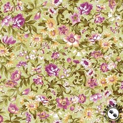 Maywood Studio Veranda Scroll Vine Green