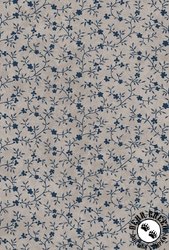 Maywood Studio Patchwork Blue Vines Tan Maywood Studio Patchwork Blue Vines Tan
