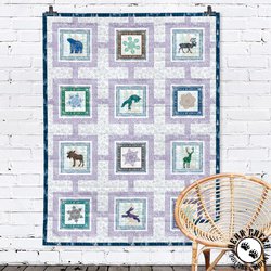 Scandinavian Lattice Quilt Pattern