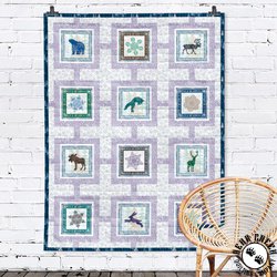 Scandinavian Lattice Quilt Pattern