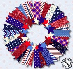 Land That I Love Free Wreath Pattern