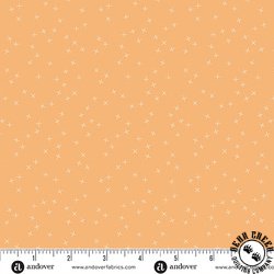 Andover Fabrics Criss Cross Creamsicle