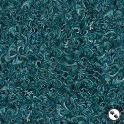 QT Fabrics Deep Sea Dazzle Waves Texture Teal QT Fabrics Deep Sea Dazzle Waves Texture Teal