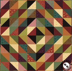 Welcome Wagon Fat and Sassy Lap Quilt Free Pattern from Henry Glass & Co., Inc.