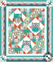 Owl's Woodland Adventure Free Quilt Pattern