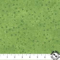 Northcott Dino Roar Dino Tracks Green Northcott Dino Roar Dino Tracks Green