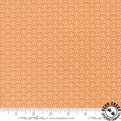 Moda Agatha Road Scallops Pumpkin Moda Agatha Road Scallops Pumpkin