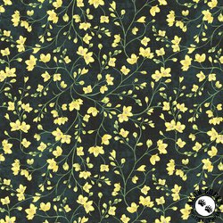 Windham Fabrics Tulip Fields Blooming Buds Soot