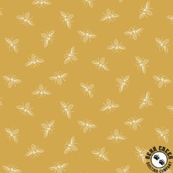 Andover Fabrics Petite Beehive Petite Bee Butterscotch