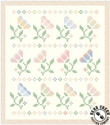 Blooming Stitches Quilt Pattern