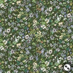 Windham Fabrics Bloomfield Perennials Forest