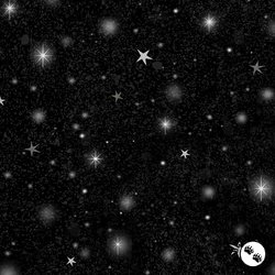 P&B Textiles Believe Tonal Night Sky Black P&B Textiles Believe Tonal Night Sky Black