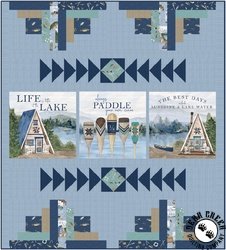 Awake at the Lake II Free Quilt Pattern Awake at the Lake II Free Quilt Pattern