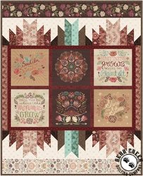 Floralscape Free Quilt Pattern Floralscape Free Quilt Pattern
