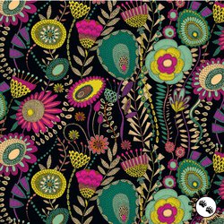 Windham Fabrics Twilight Windswept Black Windham Fabrics Twilight Windswept Black