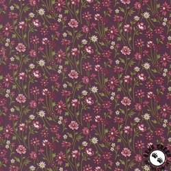 Moda Chelsea Garden Cheeky Posy Plum Moda Chelsea Garden Cheeky Posy Plum