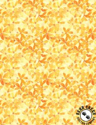 Wilmington Prints Sunlit Serenade Medium Floral Yellow