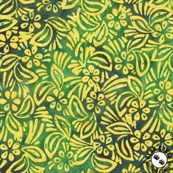 Anthology Fabrics Quilt Essentials 7 Splendor Batiks Hibiscus Jungle