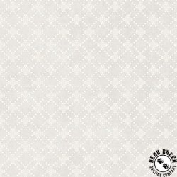 Maywood Studio Patchwork Blue Diamonds Cream