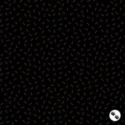 Andover Fabrics Espresso Double Dot Black Andover Fabrics Espresso Double Dot Black