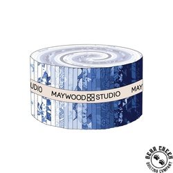 Blue Belle Strip Roll by Maywood Studio