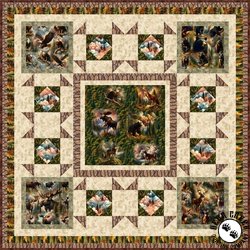 Wilderness Song Majestic Quilt Free Quilt Pattern