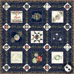 Joyful Seasons Greetings Free Quilt Pattern