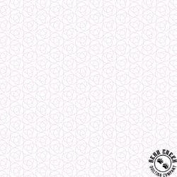 P&B Textiles Whimsy II Overlapping Rings White/Pink