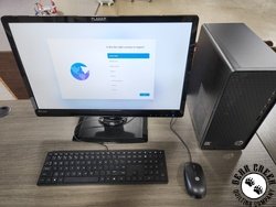 Computer with Monitor, Keyboard and Mouse