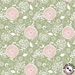 Riley Blake Designs Love Me More Botanical Green Riley Blake Designs Love Me More Botanical Green