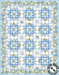 Periwinkle Spring Quilt Pattern