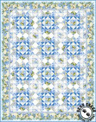 Periwinkle Spring Quilt Pattern
