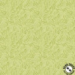 P&B Textiles Whimsy II Packed Tonal Linework Green