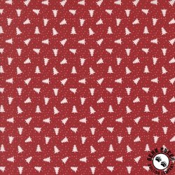 Moda Berry And Pine Little Trees Cranberry Moda Berry And Pine Little Trees Cranberry