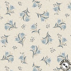 Marcus Fabrics Nouveau Tipsy Tulips Beige