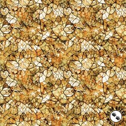 QT Fabrics Bohemian Sunrise Celestial Brown QT Fabrics Bohemian Sunrise Celestial Brown