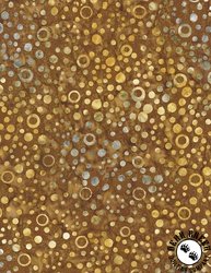 Wilmington Prints Granite Bay Batik Dots Brown