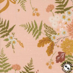 Moda Frivolity Dahlia and Fern Blush Moda Frivolity Dahlia and Fern Blush
