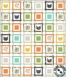 Purrfect Day Cat Block Party Free Quilt Pattern Purrfect Day Cat Block Party Free Quilt Pattern