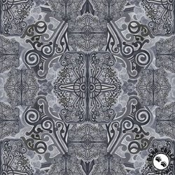 P&B Textiles Kaleidoscope 108 Inch Wide Backing Fabric Grey P&B Textiles Kaleidoscope 108 Inch Wide Backing Fabric Grey