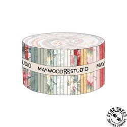 La Fleur Flannel Strip Roll by Maywood Studio