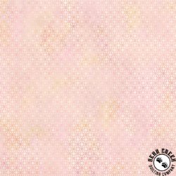 In The Beginning Fabrics Allure Lattice Red