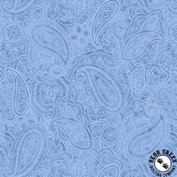 Blank Quilting Paisley Jane 108 Inch Wide Backing Fabric Blue Blank Quilting Paisley Jane 108 Inch Wide Backing Fabric Blue