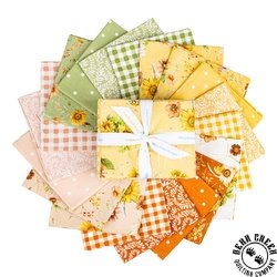 Sunflower Whispers Fat Quarter Bundle by Riley Blake Designs