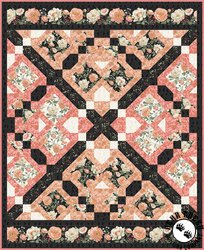 Peach Whispers Free Quilt Pattern